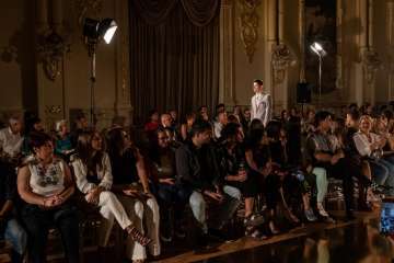 El espíritu heroico de las mujeres, protagonista de los diseños de la 2Âª jornada de GC Colección Bridal (Foto TA)